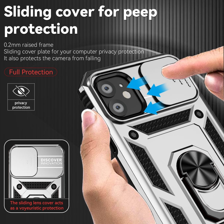 For iPhone 11 Sliding Camshield Holder Phone Case