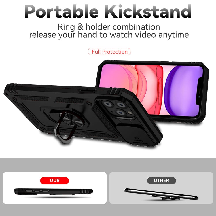 For iPhone 11 Pro Sliding Camshield Holder Phone Case