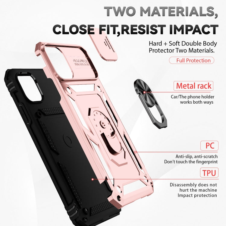 For iPhone 11 Pro Max Sliding Camshield Holder Phone Case