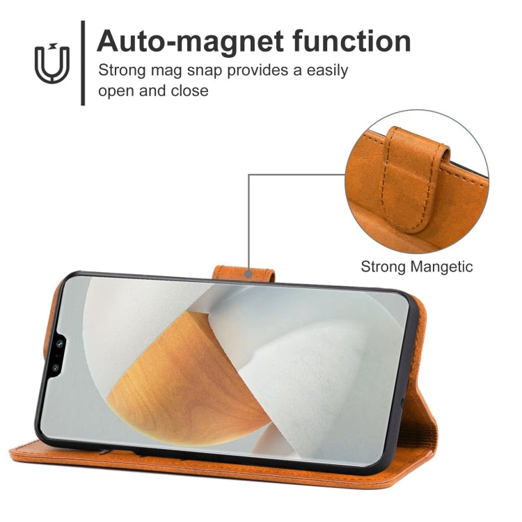 Leather Phone Case For vivo S12 5G / V23 5G