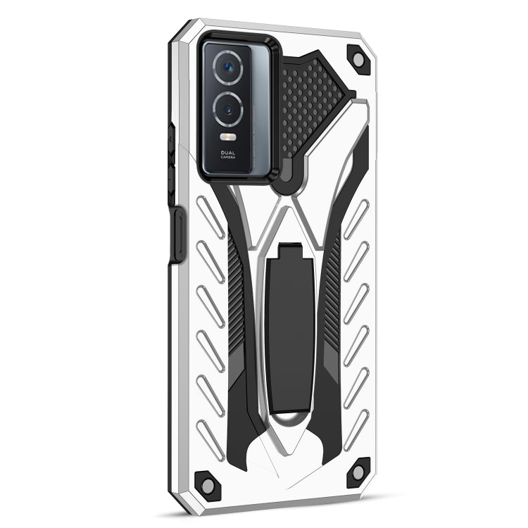 For vivo Y76 / Y76s Shockproof TPU + PC Phone Case