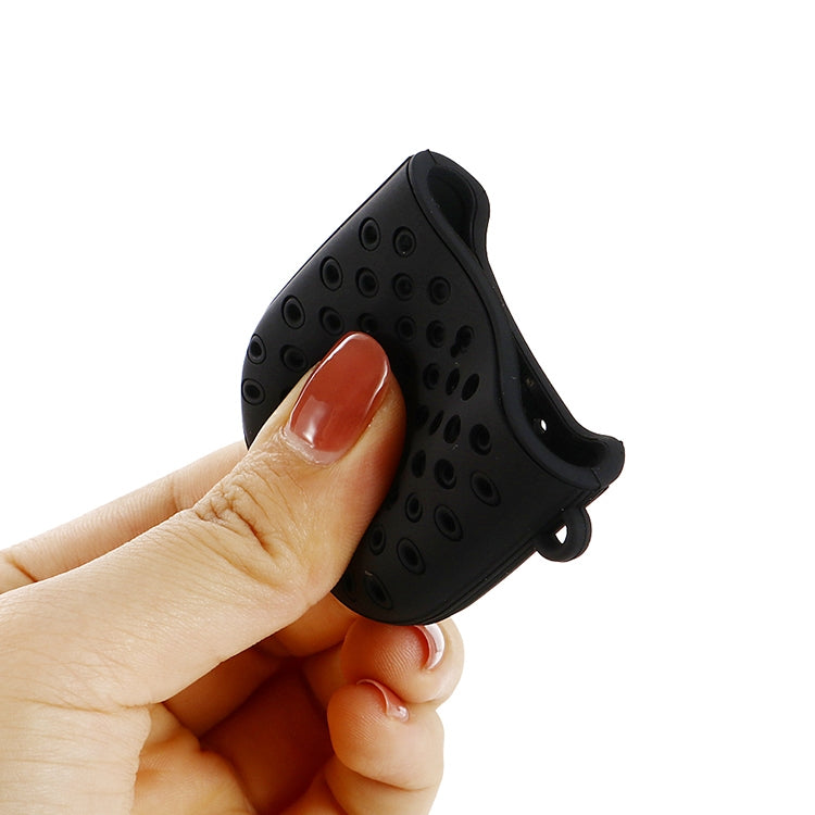 For AirPods 1/2 Bicolor Honeycomb Silicone Earphone Protective Case