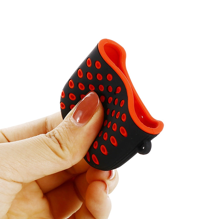 For AirPods 1/2 Bicolor Honeycomb Silicone Earphone Protective Case