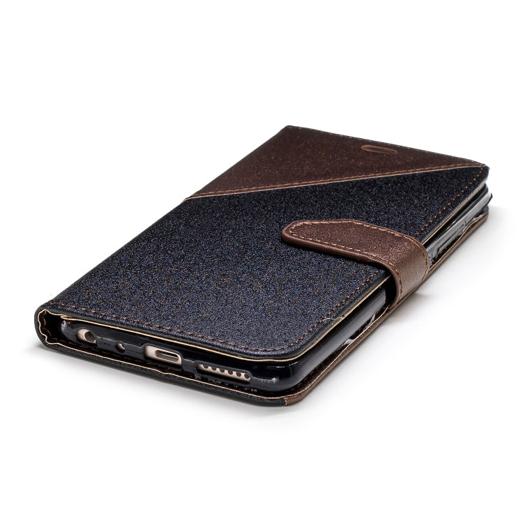 For Xiaomi 6X Matching Color Frosted Texture Horizontal Flip PU Leather Case with Holder & Card Slots & Lanyard