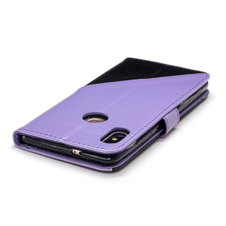 For Xiaomi 6X Matching Color Frosted Texture Horizontal Flip PU Leather Case with Holder & Card Slots & Lanyard