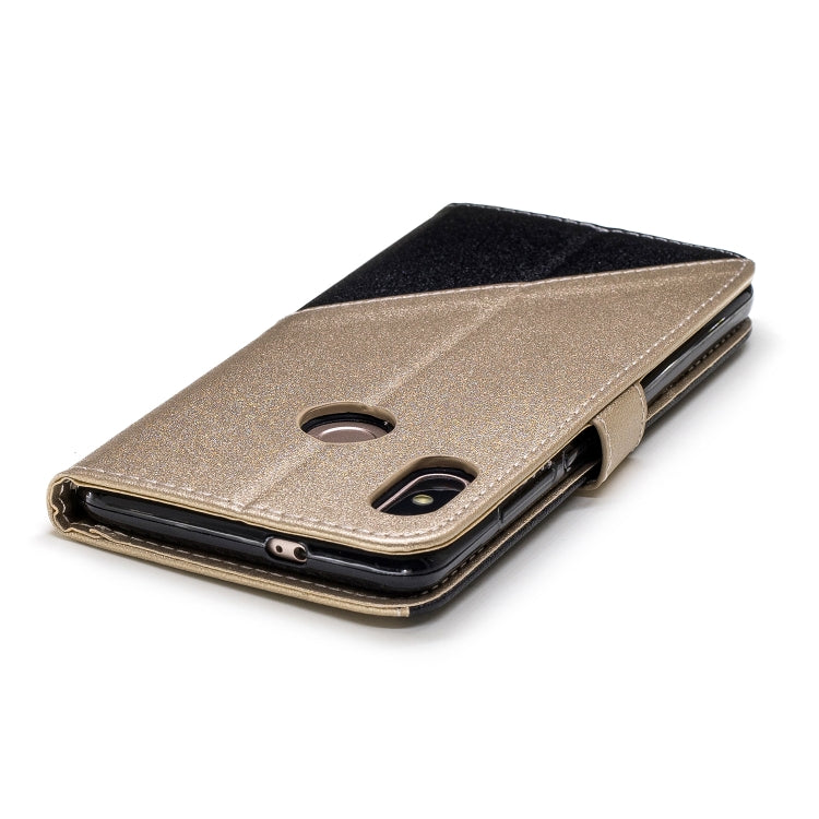 For Xiaomi 6X Matching Color Frosted Texture Horizontal Flip PU Leather Case with Holder & Card Slots & Lanyard