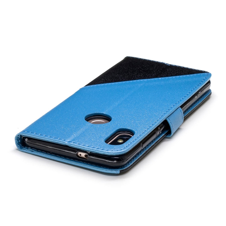 For Xiaomi 6X Matching Color Frosted Texture Horizontal Flip PU Leather Case with Holder & Card Slots & Lanyard