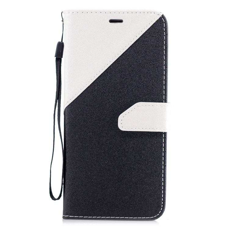 For Xiaomi 6X Matching Color Frosted Texture Horizontal Flip PU Leather Case with Holder & Card Slots & Lanyard