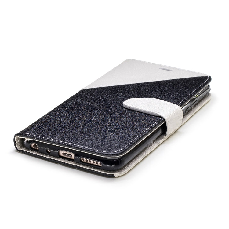 For Xiaomi 6X Matching Color Frosted Texture Horizontal Flip PU Leather Case with Holder & Card Slots & Lanyard