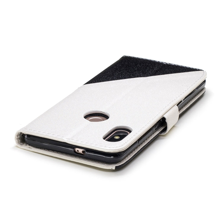 For Xiaomi 6X Matching Color Frosted Texture Horizontal Flip PU Leather Case with Holder & Card Slots & Lanyard