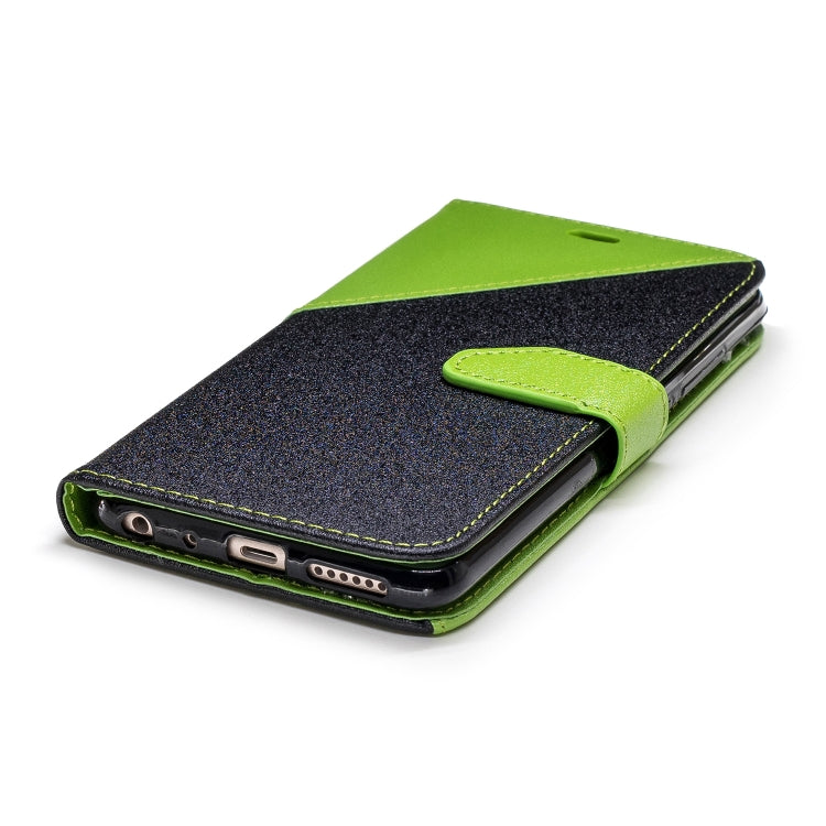 For Xiaomi 6X Matching Color Frosted Texture Horizontal Flip PU Leather Case with Holder & Card Slots & Lanyard