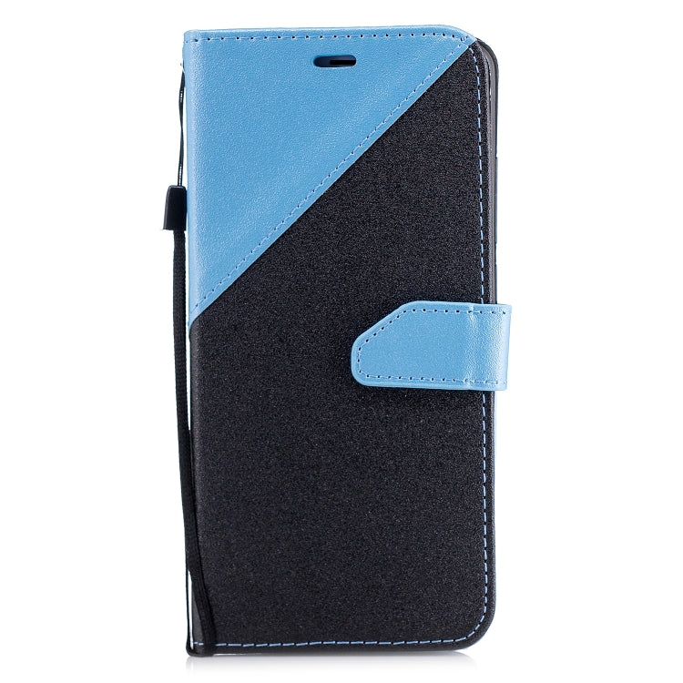 For Xiaomi 6X Matching Color Frosted Texture Horizontal Flip PU Leather Case with Holder & Card Slots & Lanyard