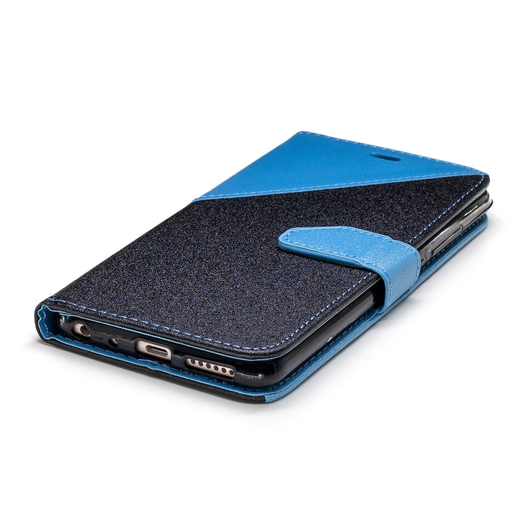 For Xiaomi 6X Matching Color Frosted Texture Horizontal Flip PU Leather Case with Holder & Card Slots & Lanyard