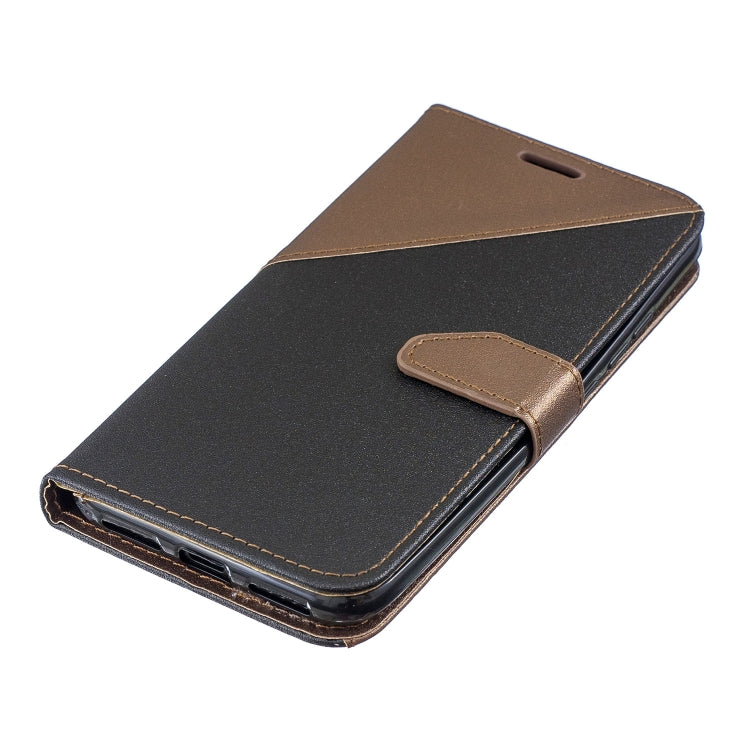 For Xiaomi Redmi 7 Matching Color Frosted Texture Horizontal Flip PU Leather Case with Holder & Card Slots & Lanyard