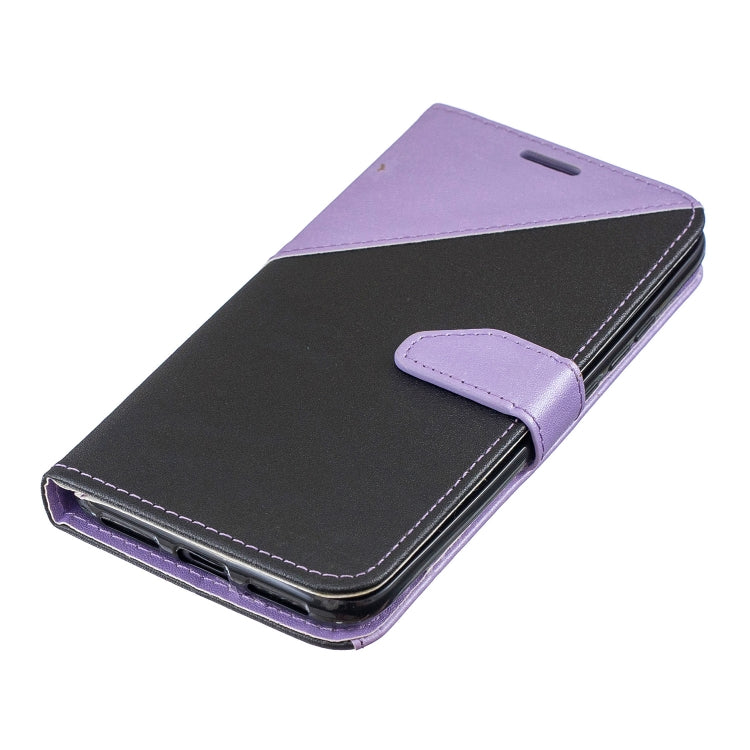 For Xiaomi Redmi 7 Matching Color Frosted Texture Horizontal Flip PU Leather Case with Holder & Card Slots & Lanyard