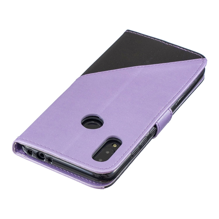 For Xiaomi Redmi 7 Matching Color Frosted Texture Horizontal Flip PU Leather Case with Holder & Card Slots & Lanyard