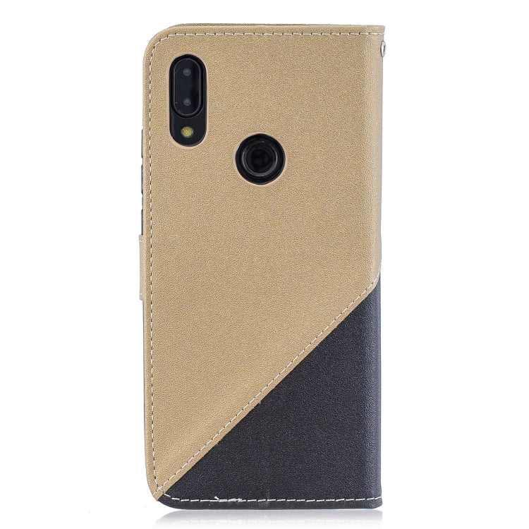 For Xiaomi Redmi 7 Matching Color Frosted Texture Horizontal Flip PU Leather Case with Holder & Card Slots & Lanyard