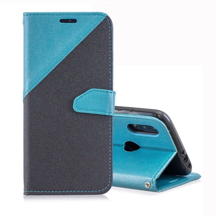 For Xiaomi Redmi 7 Matching Color Frosted Texture Horizontal Flip PU Leather Case with Holder & Card Slots & Lanyard