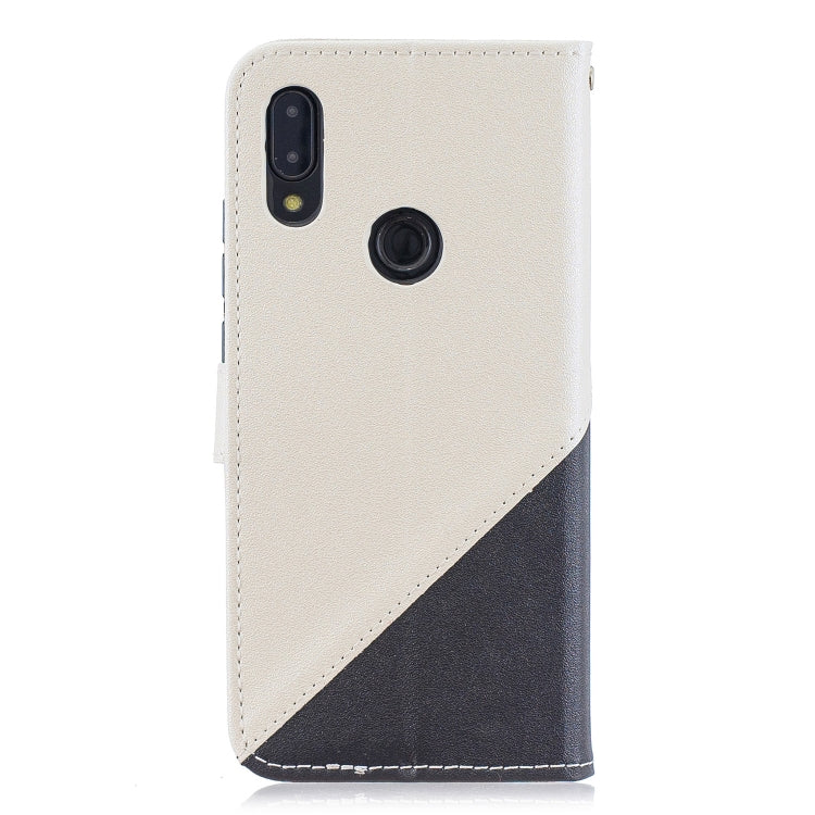 For Xiaomi Redmi 7 Matching Color Frosted Texture Horizontal Flip PU Leather Case with Holder & Card Slots & Lanyard