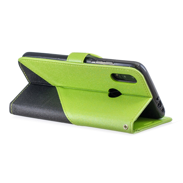 For Xiaomi Redmi 7 Matching Color Frosted Texture Horizontal Flip PU Leather Case with Holder & Card Slots & Lanyard