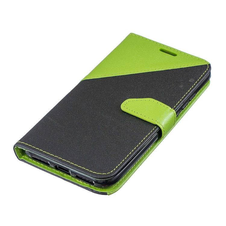 For Xiaomi Redmi 7 Matching Color Frosted Texture Horizontal Flip PU Leather Case with Holder & Card Slots & Lanyard