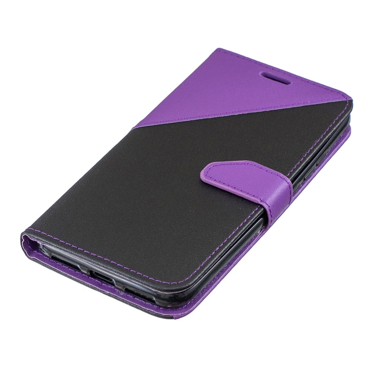 For Xiaomi Redmi Note7 Matching Color Frosted Texture Horizontal Flip PU Leather Case with Holder & Card Slots & Lanyard