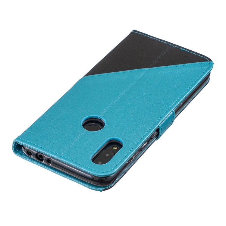 For Xiaomi Redmi Note7 Matching Color Frosted Texture Horizontal Flip PU Leather Case with Holder & Card Slots & Lanyard
