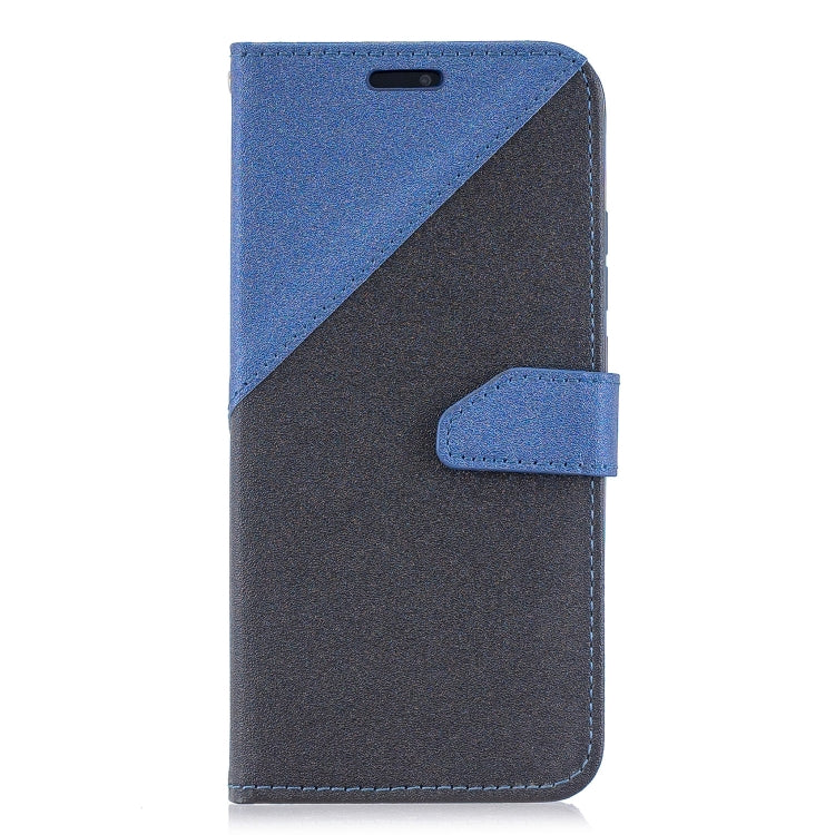For Xiaomi Redmi Note7 Matching Color Frosted Texture Horizontal Flip PU Leather Case with Holder & Card Slots & Lanyard