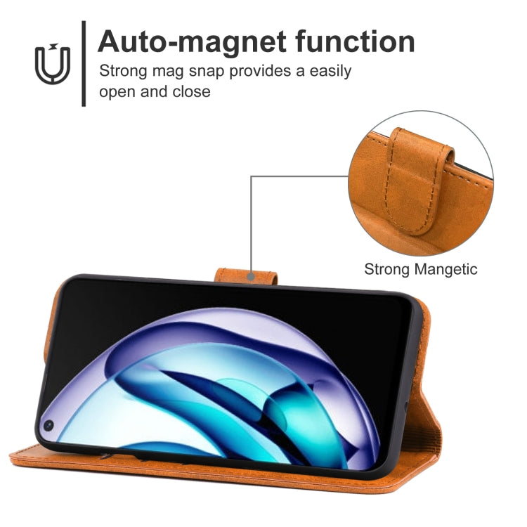 Leather Phone Case For OPPO Realme Q3t