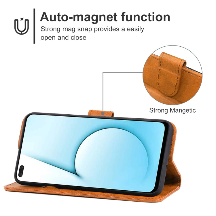 Leather Phone Case For OPPO Realme X50T