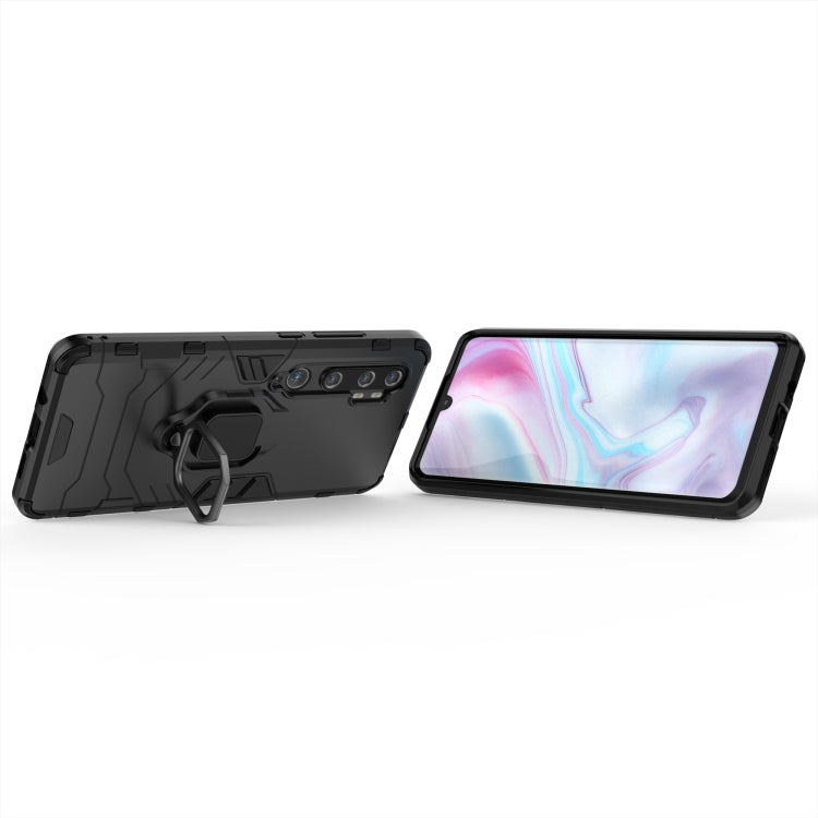 For Xiaomi Redmi Note 8T PC + TPU Shockproof Protective Case with Magnetic Ring Holder