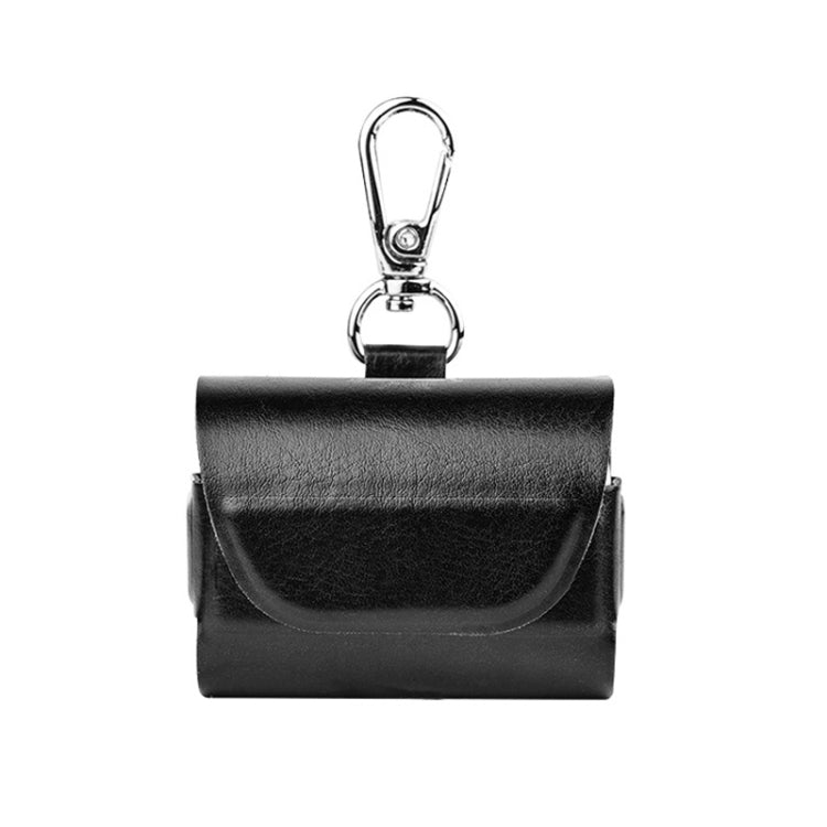 For AirPods Pro Vissko Leather Wireless Earphone Protective Case with Hook