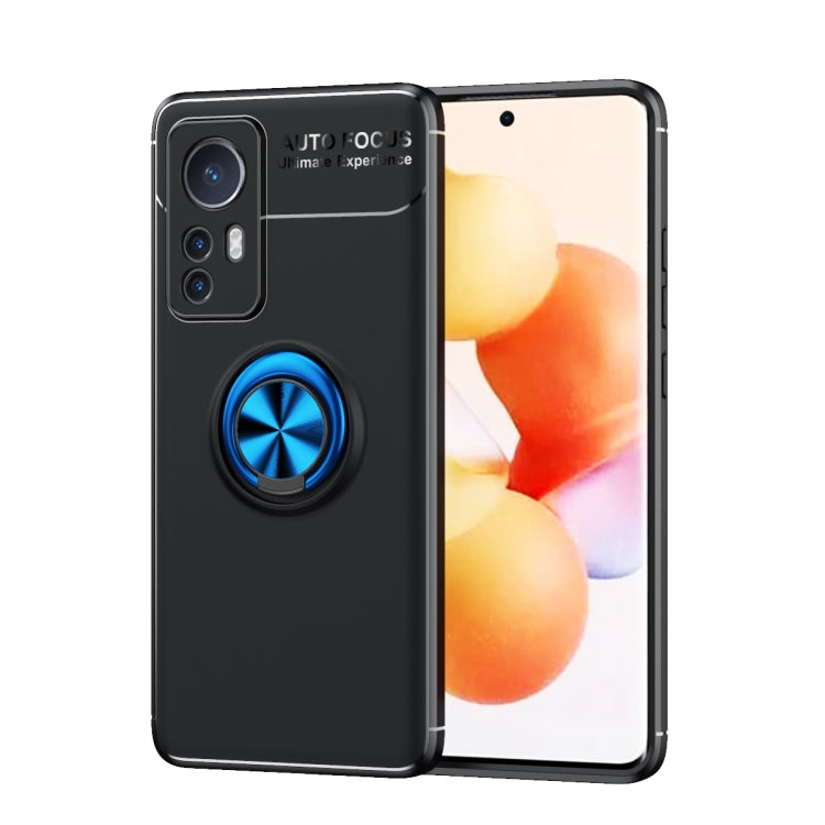 For Xiaomi 12 Ring Holder 360 Degree Rotating TPU Case