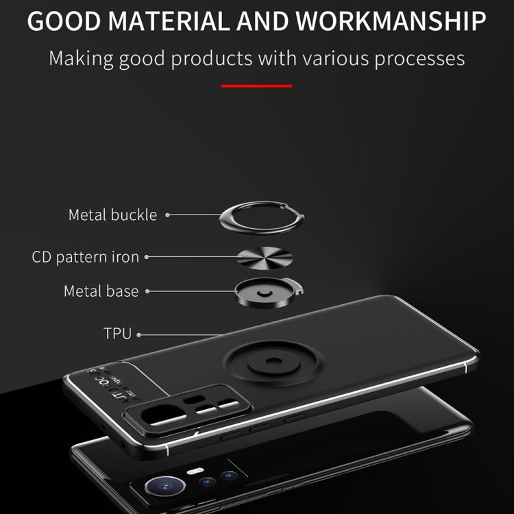 For Xiaomi 12 Ring Holder 360 Degree Rotating TPU Case