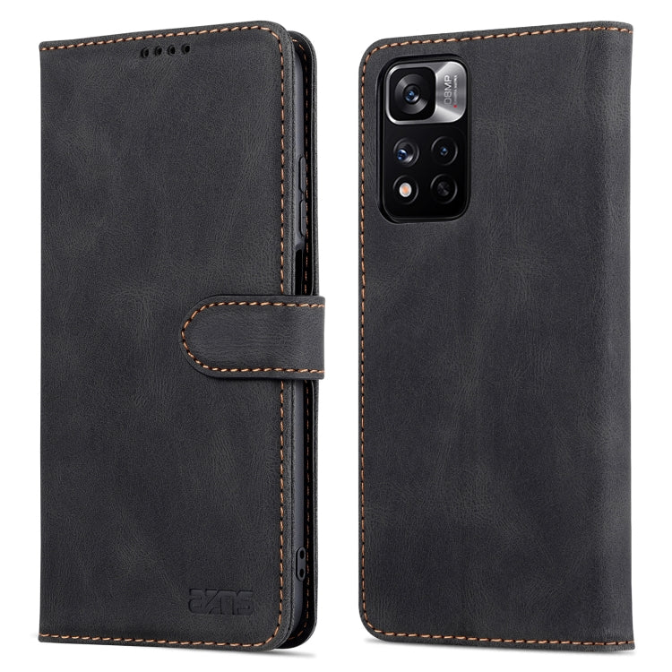 For Xiaomi Redmi Note 11 Pro(5G) AZNS Dream II Skin Feel PU+TPU Horizontal Flip PU Phone Case
