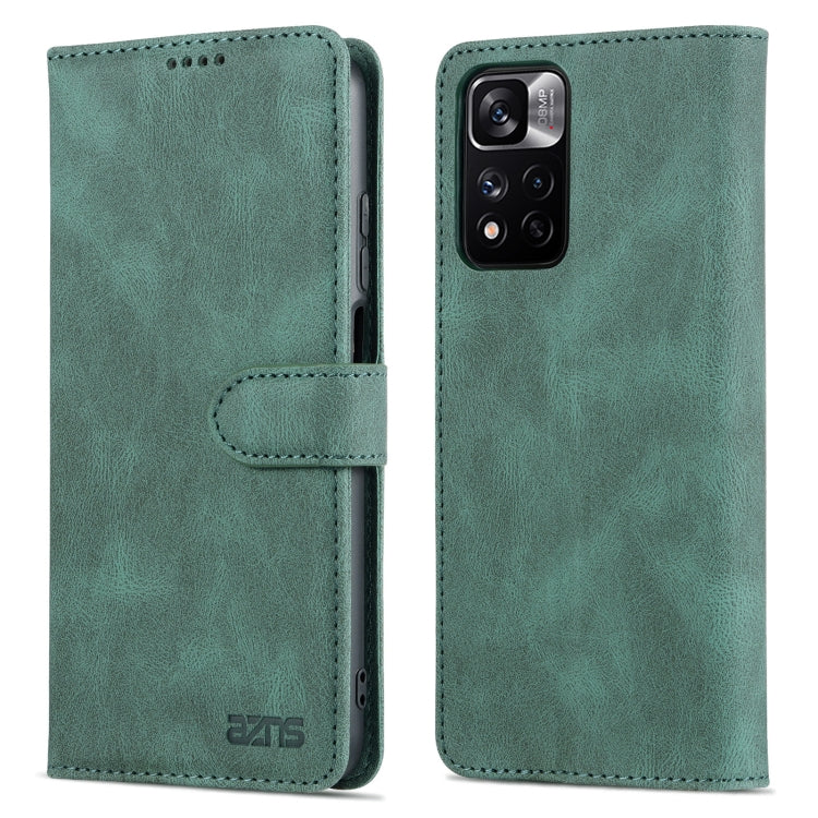 For Xiaomi Redmi Note 11 Pro(5G) AZNS Dream II Skin Feel PU+TPU Horizontal Flip PU Phone Case