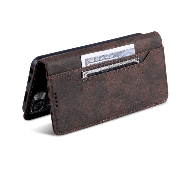 For Xiaomi Redmi Note 11 Pro(5G) AZNS Dream II Skin Feel PU+TPU Horizontal Flip PU Phone Case