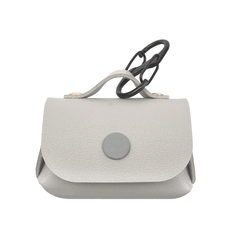 For AirPods Pro Leather Wireless Earphone Protective Case with Hook