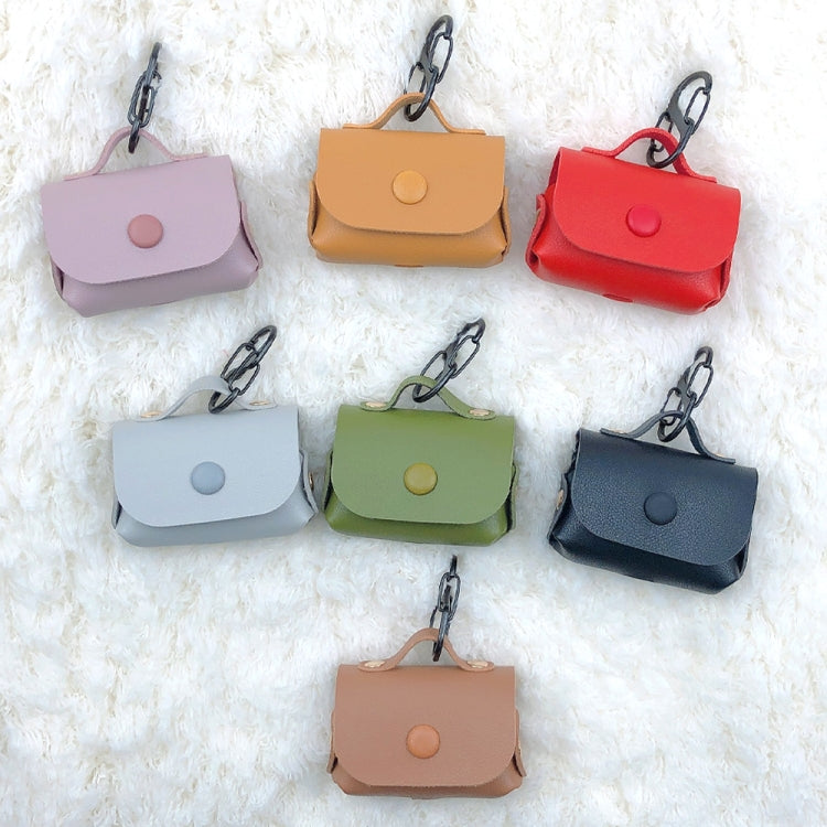 For AirPods Pro Leather Wireless Earphone Protective Case with Hook
