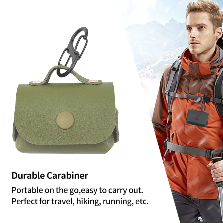 For AirPods Pro Leather Wireless Earphone Protective Case with Hook