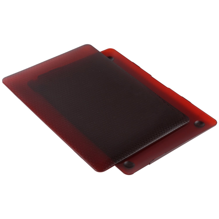 For MacBook Air 13.3 inch A1932 / A2179 / A2337 Laptop Plastic Honeycomb Protective Case