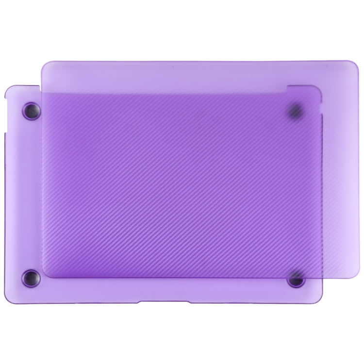 For MacBook Air 13.3 inch A1369 / A1466 Laptop Carbon Fiber Plastic Protective Case