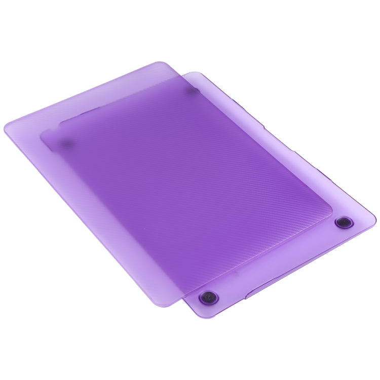 For MacBook Air 13.3 inch A1369 / A1466 Laptop Carbon Fiber Plastic Protective Case