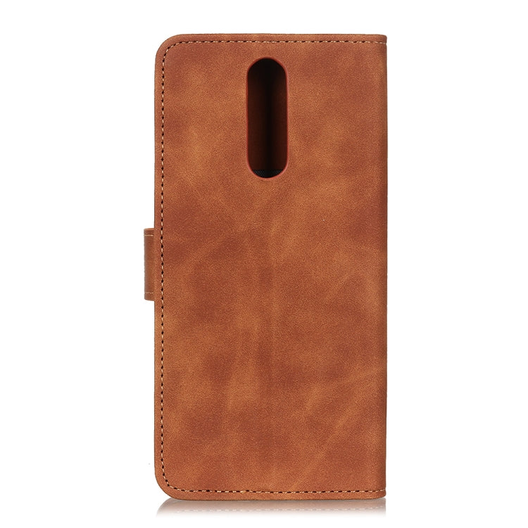 For Xiaomi Redmi K30 KHAZNEH Retro Texture PU + TPU Horizontal Flip Leather Case with Holder & Card Slots & Wallet