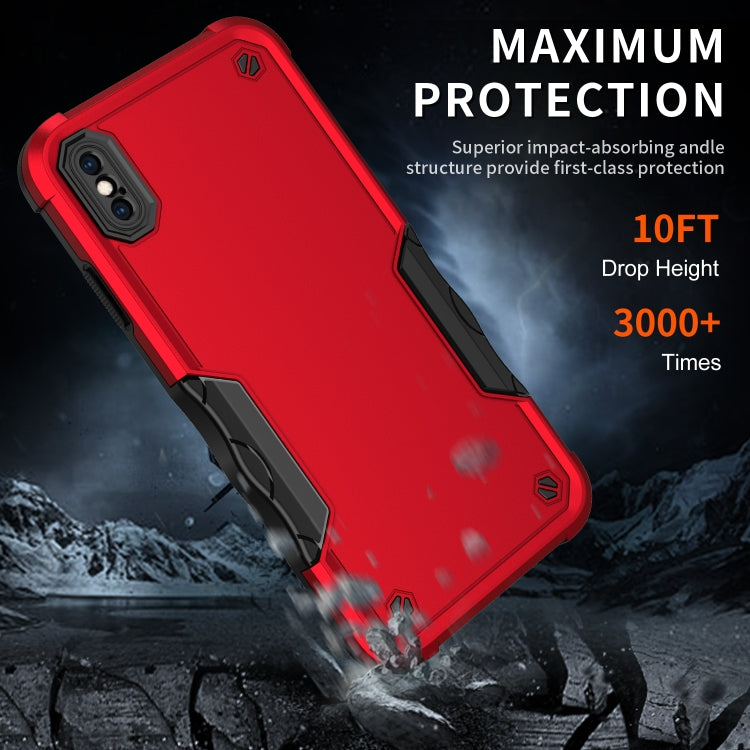 For iPhone X / XS Non-slip Armor Phone Case