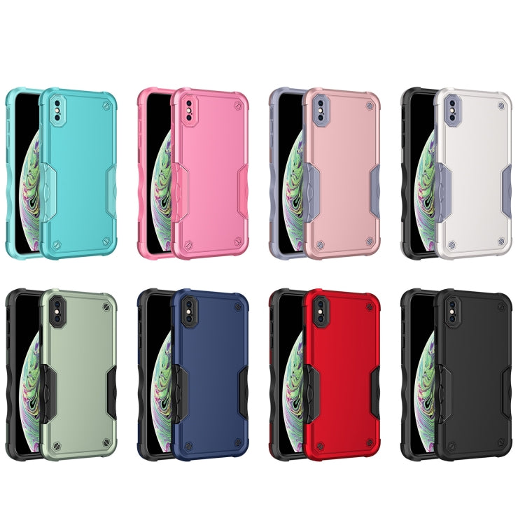For iPhone XR Non-slip Armor Phone Case