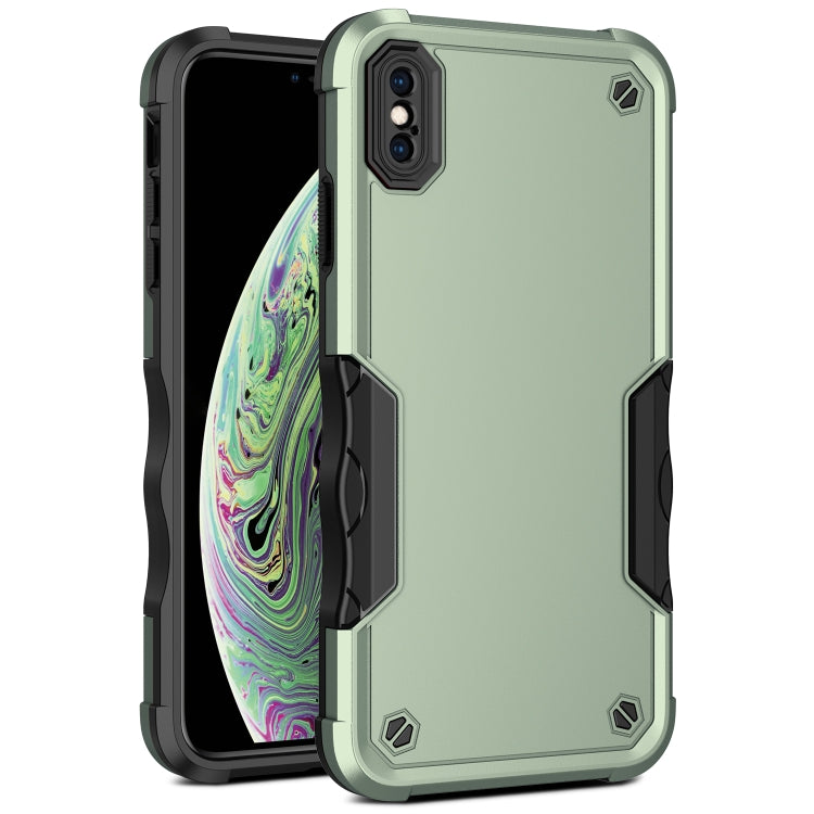 For iPhone XR Non-slip Armor Phone Case