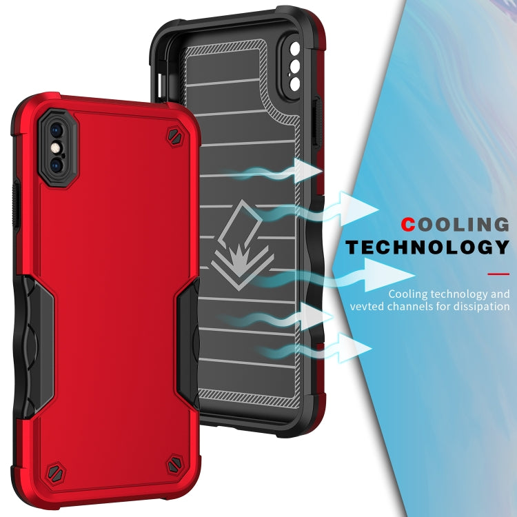 For iPhone XR Non-slip Armor Phone Case