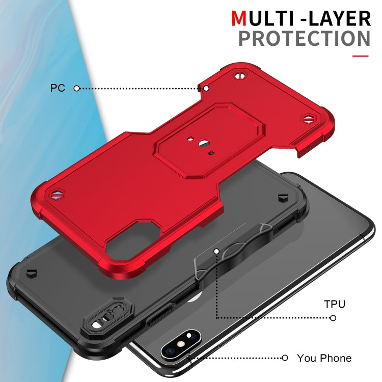 For iPhone XR Non-slip Armor Phone Case