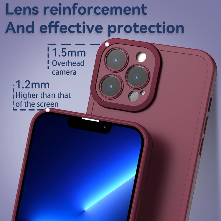 For iPhone 13 Pro Color-contrast PC + TPU Case